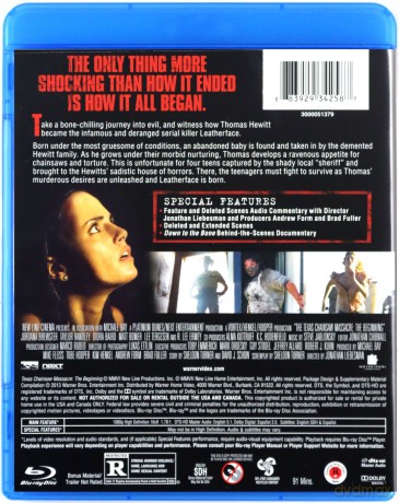 The Texas Chainsaw Massacre: The Beginning (Teksańska masakra piłą mechaniczną: Początek) [Blu-Ray]