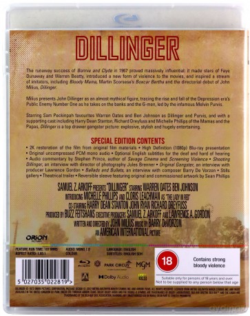 Dillinger [Blu-Ray]