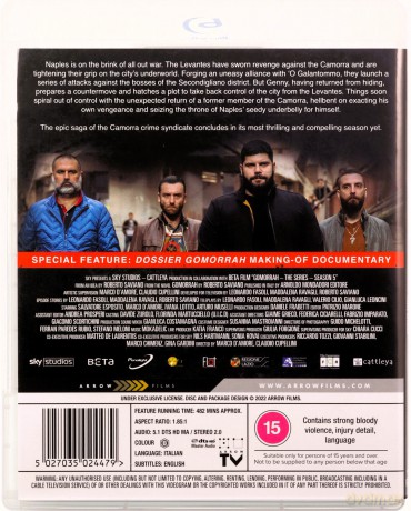 Gomorrah Season 5 (Gomora) [3Blu-Ray]