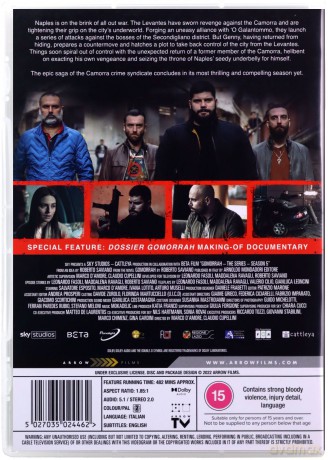 Gomorrah Season 5 (Gomora) [DVD]
