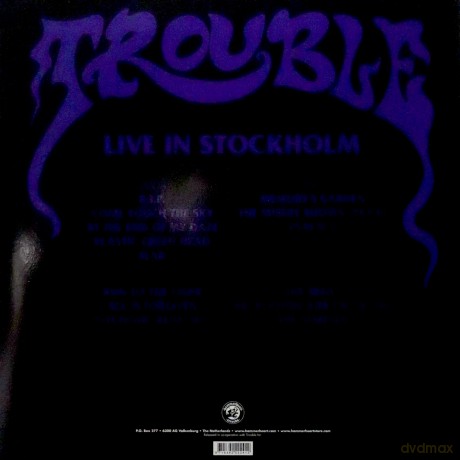 Trouble: Live In Stockholm [2xWinyl]