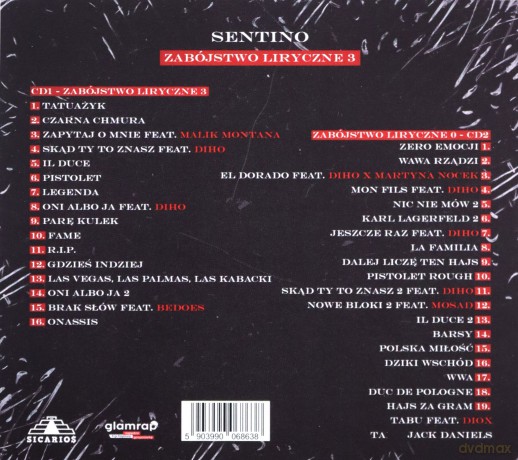 Sentino: Zabójstwo Liryczne 3 [2CD]