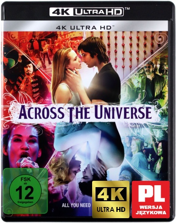 Autostopem przez galaktyke (Across the Universe) [Blu-Ray 4K]