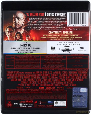 Bloodshot [Blu-Ray 4K]