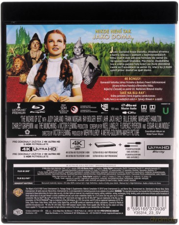 Czarnoksiężnik z Oz [Blu-Ray 4K]+[Blu-Ray]