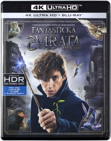 Fantastyczne zwierzęta i jak je znaleźć [Blu-Ray 4K]+[Blu-Ray]
