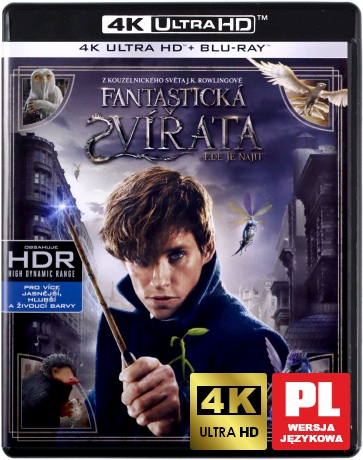 Fantastyczne zwierzęta i jak je znaleźć [Blu-Ray 4K]+[Blu-Ray]