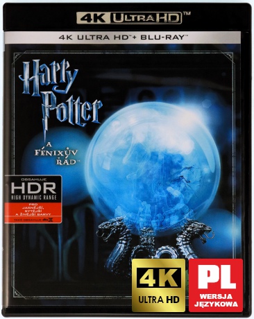 Harry Potter i Zakon Feniksa [Blu-Ray 4K]+[Blu-Ray]
