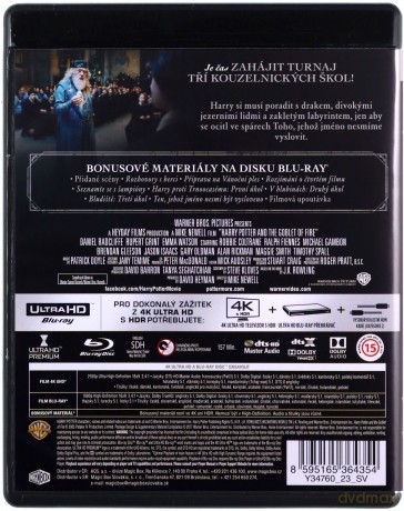 Harry Potter i Czara Ognia [Blu-Ray 4K]+[Blu-Ray]