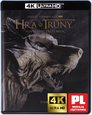 Gra o tron Sezon 3 [4xBlu-Ray 4K]