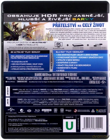 Jak wytresować smoka 3 [Blu-Ray 4K]+[Blu-Ray]