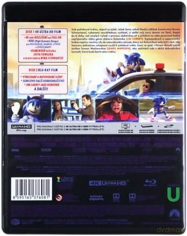 Sonic. Szybki jak błyskawica [Blu-Ray 4K]+[Blu-Ray]