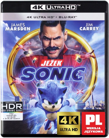 Sonic. Szybki jak błyskawica [Blu-Ray 4K]+[Blu-Ray]