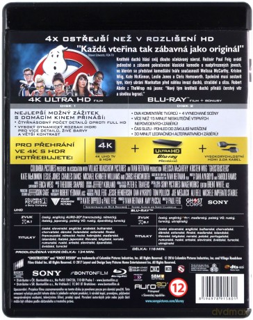 Ghostbusters. Pogromcy duchów [Blu-Ray 4K]+[Blu-Ray]