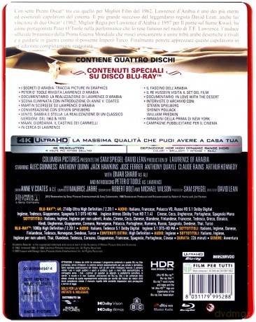 Lawrence z Arabii (steelbook) [Blu-Ray 4K]+[Blu-Ray]