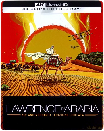 Lawrence z Arabii (steelbook) [Blu-Ray 4K]+[Blu-Ray]