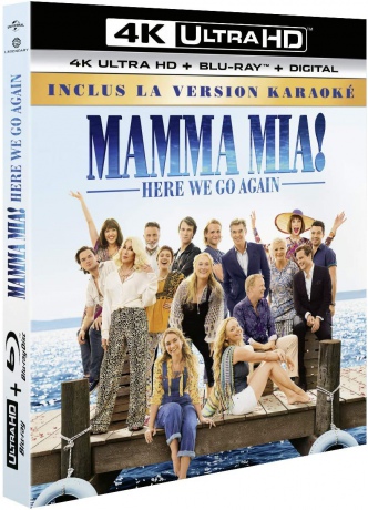 Mamma Mia: Here We Go Again! [Blu-Ray 4K]+[Blu-Ray]