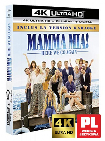 Mamma Mia: Here We Go Again! [Blu-Ray 4K]+[Blu-Ray]