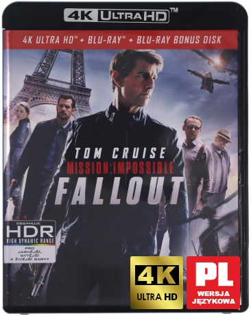 Mission: Impossible - Fallout [Blu-Ray 4K]+[Blu-Ray]