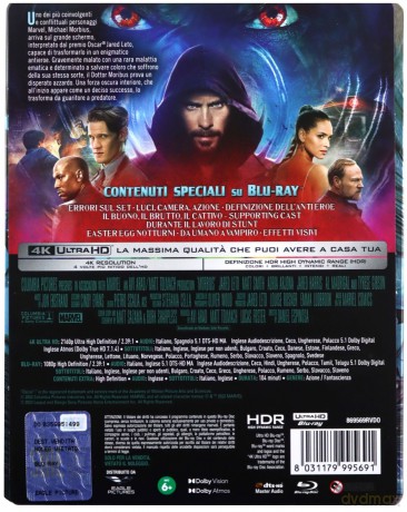 Morbius (steelbook) [Blu-Ray 4K]+[Blu-Ray]