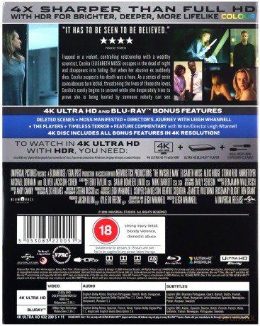 Niewidzialny człowiek [Blu-Ray 4K]+[Blu-Ray]