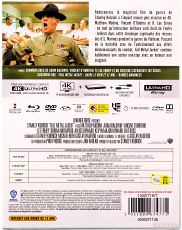 Full Metal Jacket [Blu-Ray 4K]+[Blu-Ray]