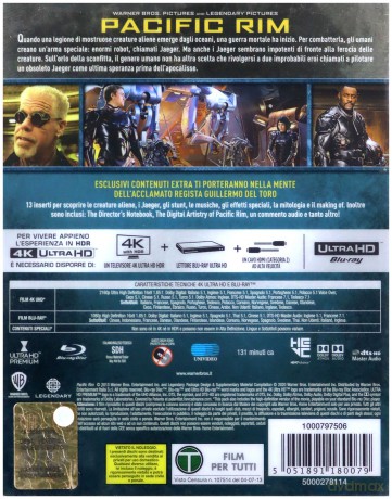 Pacific Rim (Titans of Cult) [Blu-Ray 4K]+[Blu-Ray]