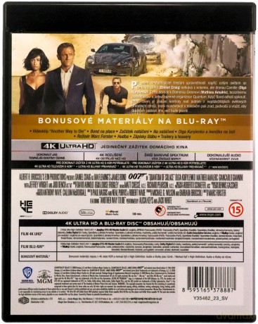 007 James Bond Quantum of Solace [Blu-Ray 4K]+[Blu-Ray]