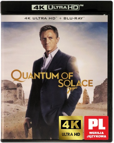 007 James Bond Quantum of Solace [Blu-Ray 4K]+[Blu-Ray]