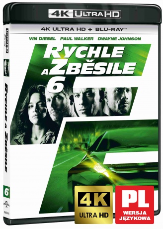 Szybcy i wściekli 6 [Blu-Ray 4K]+[Blu-Ray]