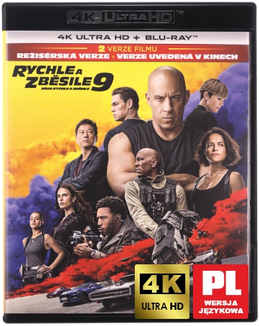 Szybcy i wściekli 9 [Blu-Ray 4K]+[Blu-Ray]