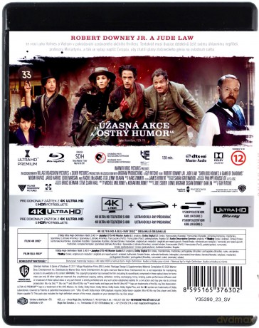 Sherlock Holmes: Gra cieni [Blu-Ray 4K]+[Blu-Ray]