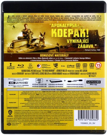 Mad Max 2 - Wojownik szos [Blu-Ray 4K]+[Blu-Ray]