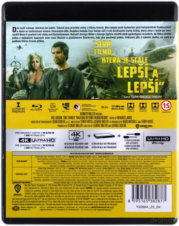 Mad Max pod Kopułą Gromu [Blu-Ray 4K]+[Blu-Ray]