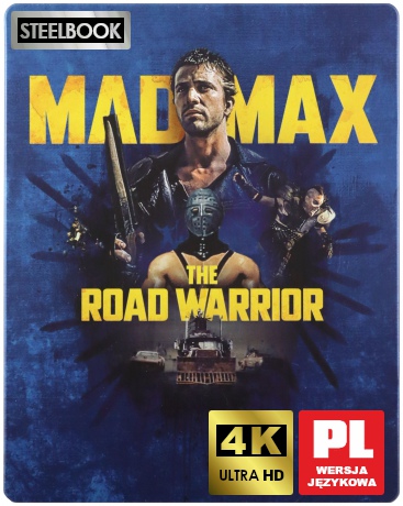 Mad Max 2 - Wojownik szos (steelbook) [Blu-Ray 4K]+[Blu-Ray]
