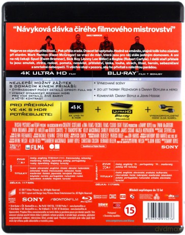 T2 Trainspotting [Blu-Ray 4K]+[Blu-Ray]