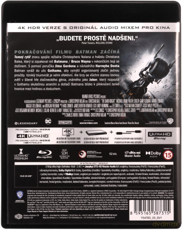 Mroczny Rycerz [Blu-Ray 4K]