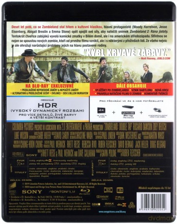 Zombieland: Kulki w łeb [Blu-Ray 4K]+[Blu-Ray]
