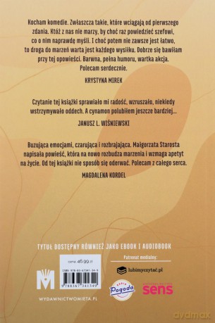Cynamonowe gwiazdy - Małgorzata Starosta [KSIĄŻKA]