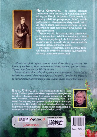 Czarodziejka osobliwa. Opowieść o Marii konopnickiej. Nieprzeciętni - Beata Ostrowicka [KSIĄŻKA]