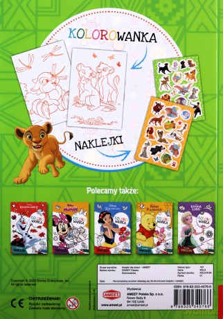 Disney classic Kolorowanka KOLX-9106 [KSIĄŻKA]