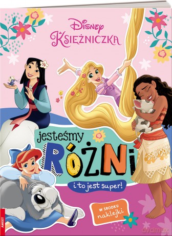 Disney księżniczka Jesteśmy różni TEA-9101 [KSIĄŻKA]