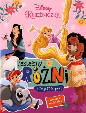 Disney księżniczka Jesteśmy różni TEA-9101 [KSIĄŻKA]