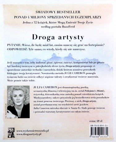 Droga artysty. Jak wyzwolić w sobie twórcę - Julia Cmeron [KSIĄŻKA]