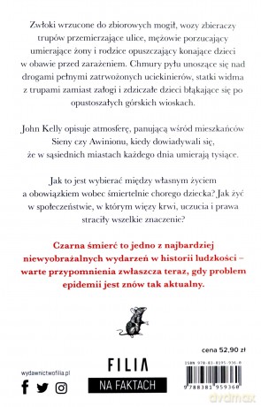 Dżuma. Czarna śmierć - John Kelly [KSIĄŻKA]