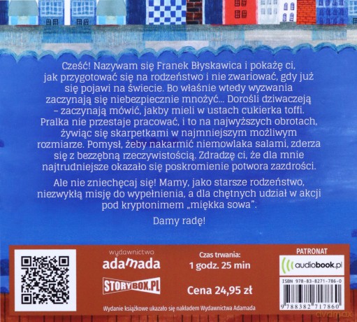 Franek Błyskawica. Jak wychować rodzeństwo i nie zwariować - Agnieszka Śladkowska [AUDIOBOOK]