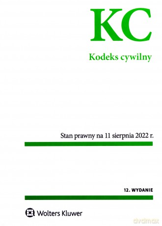 Kodeks cywilny. Przepisy [KSIĄŻKA]