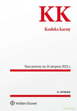 Kodeks karny. Przepisy [KSIĄŻKA]