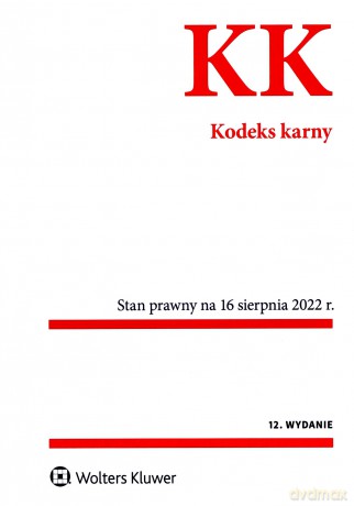 Kodeks karny. Przepisy [KSIĄŻKA]