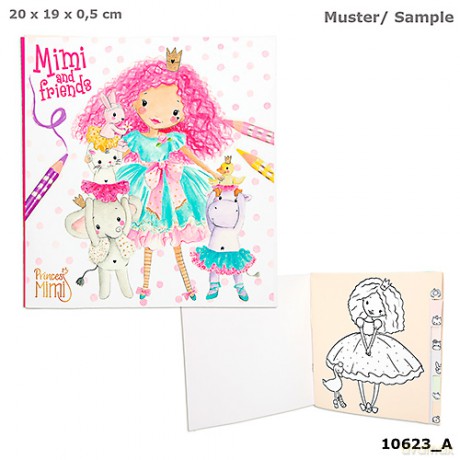 Kolorowanka princess mimi 10623a [KSIĄŻKA]
